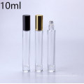 Thick Bottom Roller Bottle 10ml Clear Empty Tall Roll on Glass Bottle for Perfume Oil Packaging